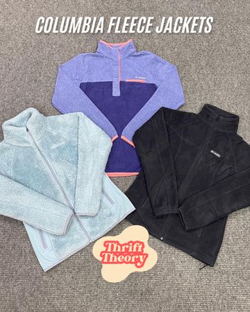 🔴 Columbia Fleece Jackets - (04/09)