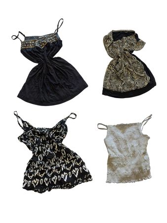 Y2K Grunge Gothic Camisoles-ST-308