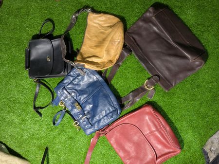 Coach leather bags