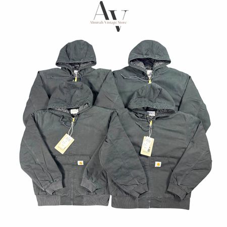 Veste à capuche noire originale Carhartt