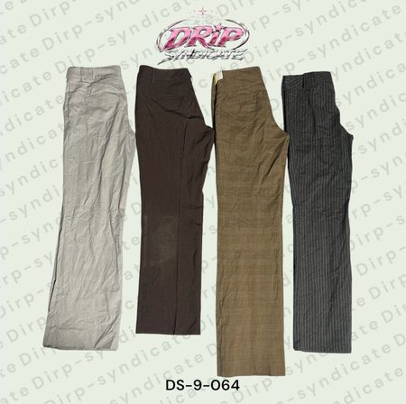 Y2K Low Rise Flare Trousers | Y2K Tailored Workwear