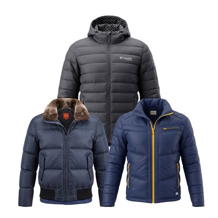Jaquetas Puffer de Marcas Misturadas