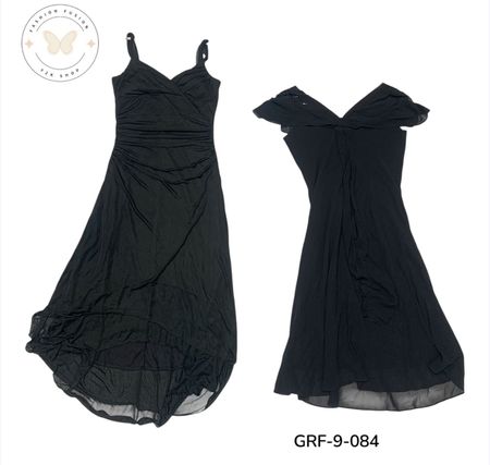 Y2K Poly Dresses | Vintage 2000s Women’s Polyester Dress Collection (GRF-9-084)