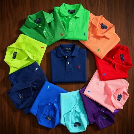 Camisetas Polo Ralph Lauren de colarinho estampadas