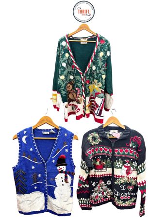 Christmas Cardigans Jumper and Vest lx999