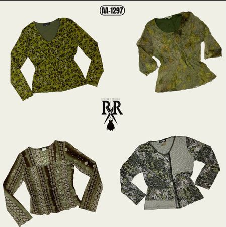 Y2K The Nature Vibe Full Sleeeve Tops (AA-1297))