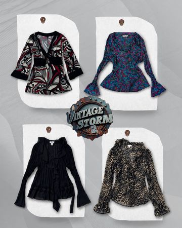 Y2K Grunge Blouses