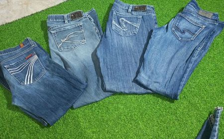 SILVER JEANS CO. JEANS DE BOOTCUT Y OTRAS MARCAS MEZCLADAS (B 166)