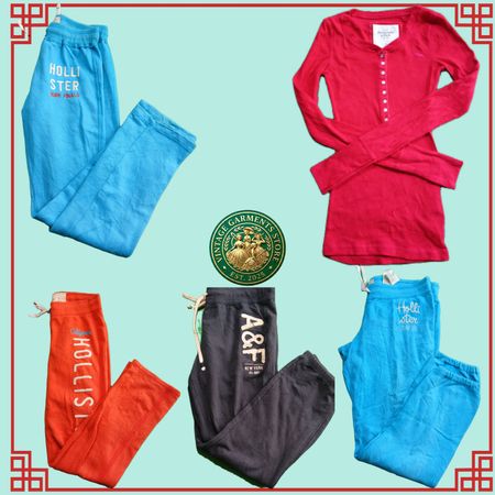 Hollister & Abercrombie & Fitch Sweatpants & Long Blouse Selection