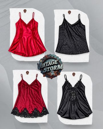 Y2K Romantic Cami Tops