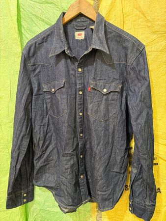 Y2K Levi's Western and Denim Shirt