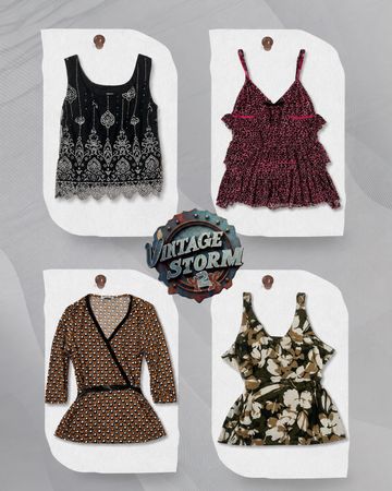 Y2K Grunge Blouse