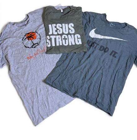 290 20x Men's & Unisex Graphic T-Shirts Wholesale Bundle | Nike & Mixed Brands | Reseller Lot