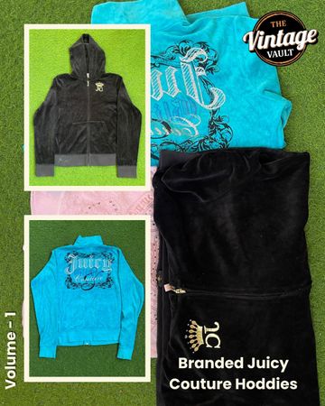 Branded Juicy Couture Hoodies Volume : 1 , 6 Pieces