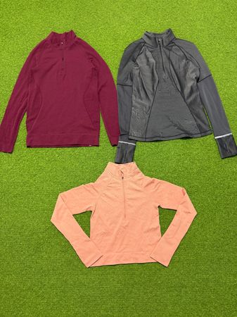 Tv203 lululemon ハーフジップ フルスリーブ 6P