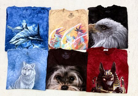 Die Berg-T-Shirts