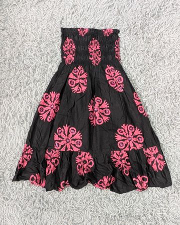 CN**1010**Y2K Vintage Cotton Skirt Cute Summer Aesthetic