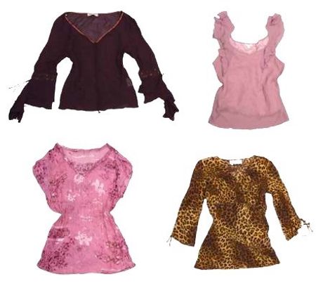 Y2K Coquette Grunge Mesh Tops