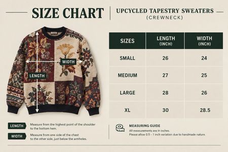 Upcycled Tapestry Sweaters