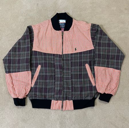 Upcycled Polo Ralph Lauren Harrington jacket 🐒