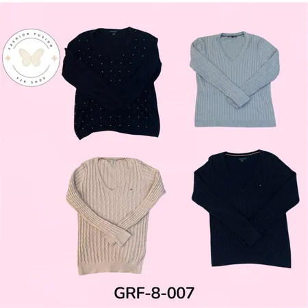 Y2K Women’s Cable Knit Sweaters | Authentic Vintage. (GRF-8-007