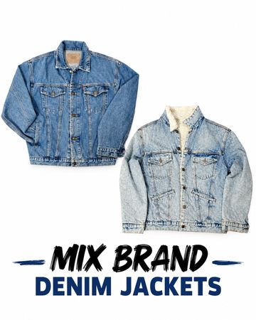 Denim Jackets Levis lee wrangler