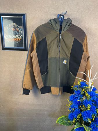 Jaqueta com capuz Carhartt reciclada 🐒