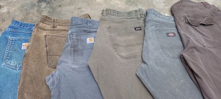 mixed branded jeans for both men and women