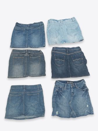 Unbranded Denim Mini Skirt Bundle (B-12)