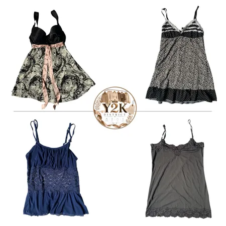 y2k babydoll tops