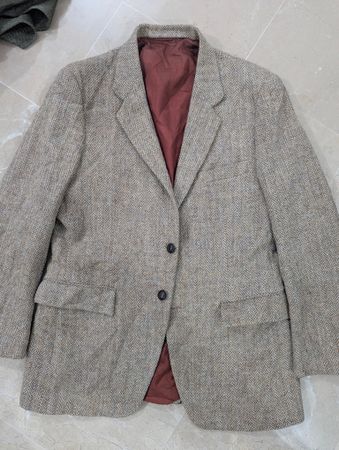 Custom handpick Branded Tweed Blazers Harris Tweed, Burberry, Ysl, Daks
