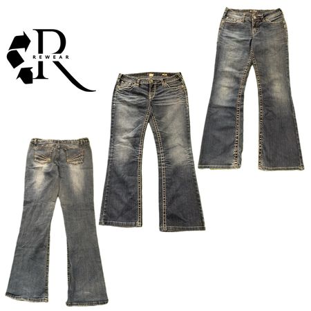 Y2K Unique Girl Denim Jeans RW-2510