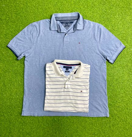 T-shirt colletto Tommy Hilfiger per uomini id734