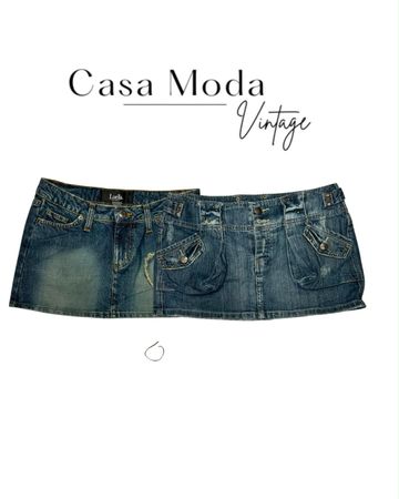 120826-3 Denim mini skirts 15 pcs