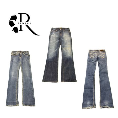 Y2K NYC IT Girl Jeans en denim RW-2428