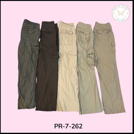 Women's Y2K Cargo Pants – Relaxed Utility Streetwear (PR-7-262)