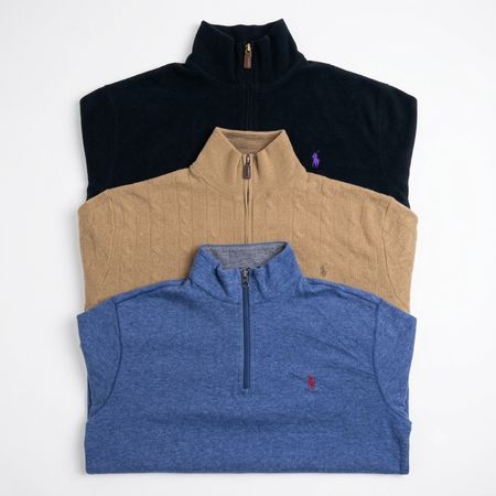 Ralph Lauren quarter zipper (f-003)