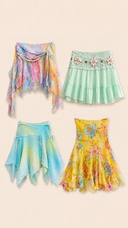 Dreamy Y2k Fairy Skirts