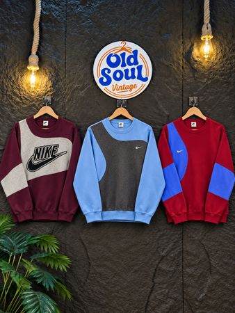 Upcycled Nike Sweatshirts