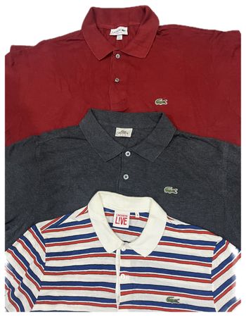 Lacoste polo T shirts