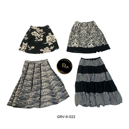 Women’s Cotton Skirt – Casual Everyday Style (GRV-9-022)