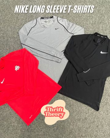 🔴 Nike Long Sleeve T-Shirts - (25/09)
