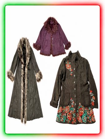 Vintage Afghan Coats – Fur Trim, Embroidered & Boho Y2K Styles(AF-37)