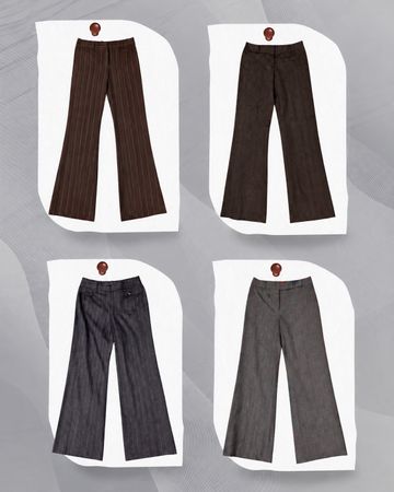 Y2K Office Pants