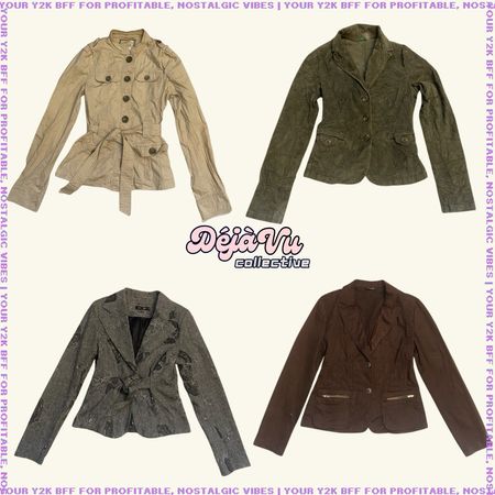 90’s/Y2K Cool Girl Light Jackets