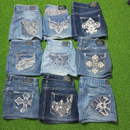 LOVE INDIGO MINI MICRO SKIRT (C 355)