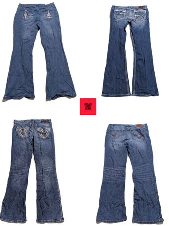 DESIGNER WOMEN'S Y2K INSPIRED JEANS