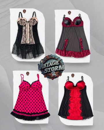 Y2K Romantic Babydoll Tops