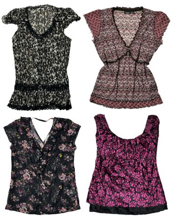 Y2K Cutesy Vibes Tops: TT-327