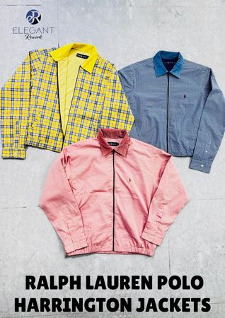 Upcycled Polo Ralph Lauren Harrington Jackets - EVR0675